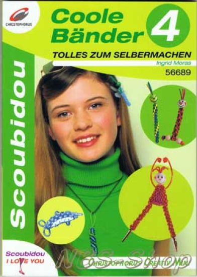 Mini-Bastelheft Coole Bänder Scoubidou 4