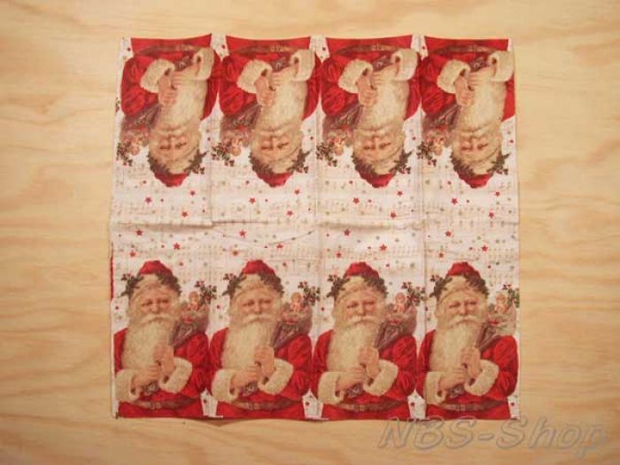 Motiv-Taschentücher - Weihnachtsmann