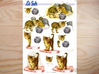 3D Bogen Katzenkinder