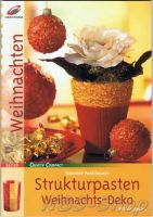 Strukturpasten Weihnachts-Deko